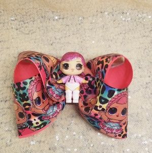 🆕️👸🎀 8" lol glitter boutique (hair bow)(moños)